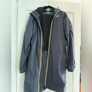 KWAY 3/4 length raincoat LIKE NEW unisex